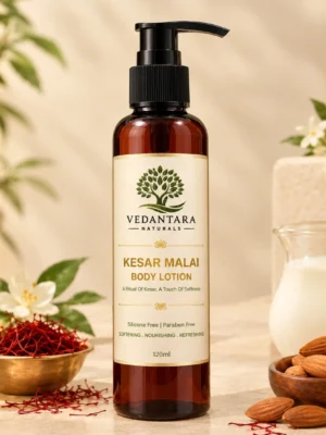 Kesar Malai Body Lotion silicone free and paraben free