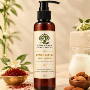 Kesar Malai Body Lotion silicone free and paraben free