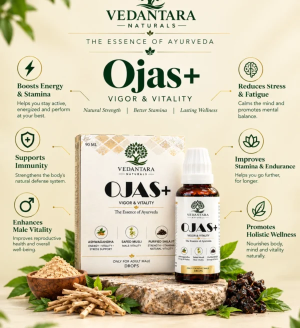 Ojas + Benefits Ojas+ Ayurvedic Drops